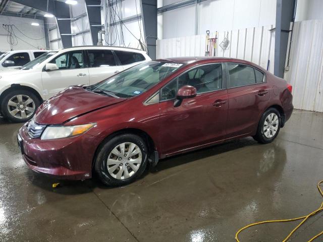  HONDA CIVIC 2012 Bordowy
