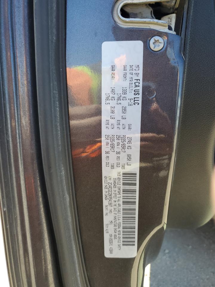 2019 Dodge Grand Caravan Gt VIN: 2C4RDGEG9KR541907 Lot: 62959445