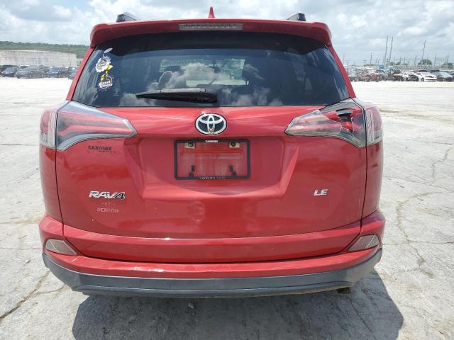  TOYOTA RAV4 2016 Красный