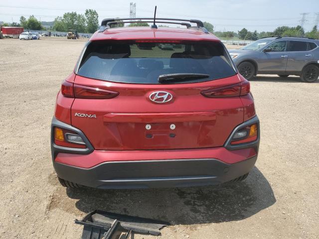  HYUNDAI KONA 2021 Czerwony