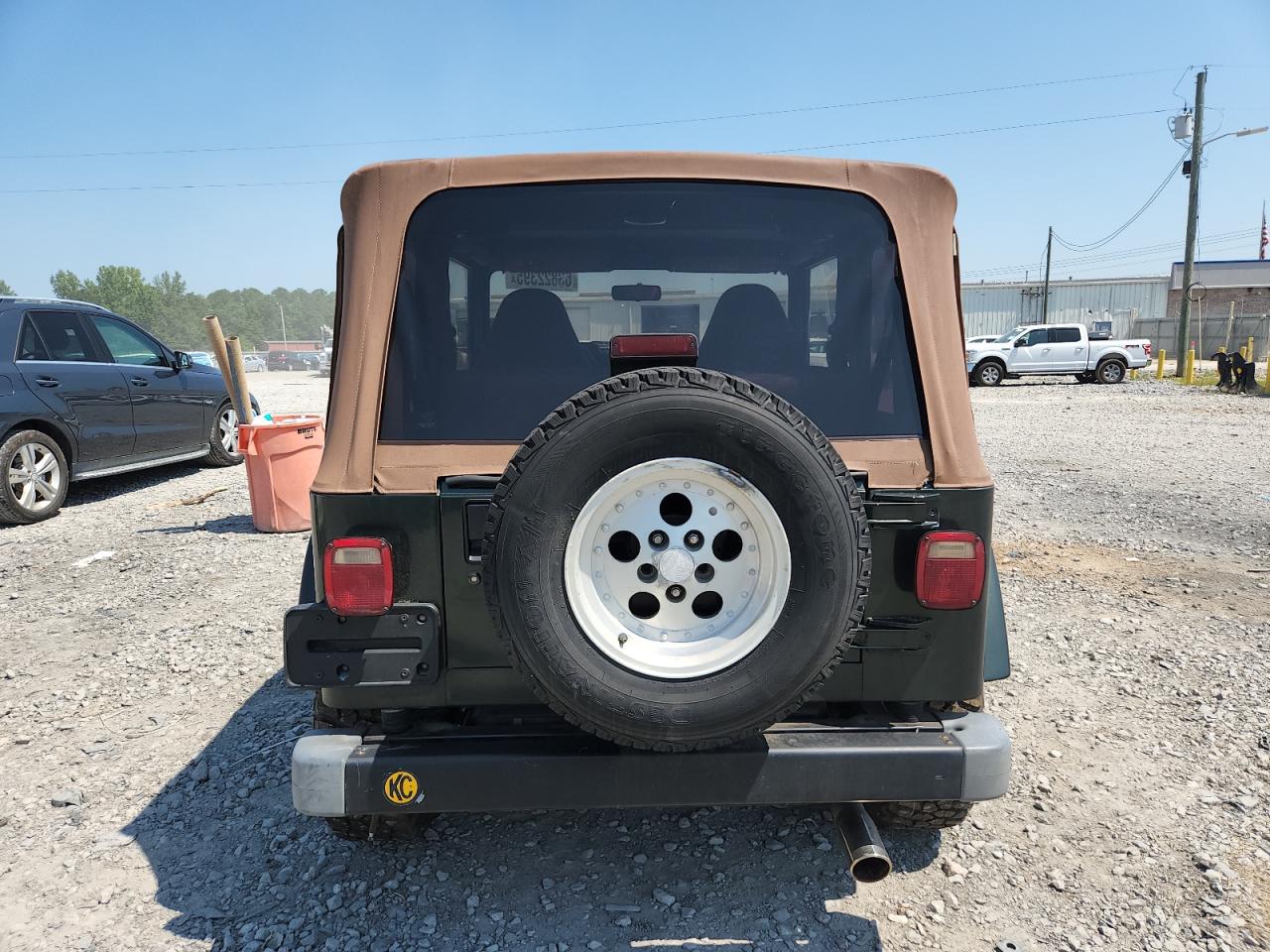 1997 Jeep Wrangler / Tj Sahara VIN: 1J4FY49S3VP519387 Lot: 63822395