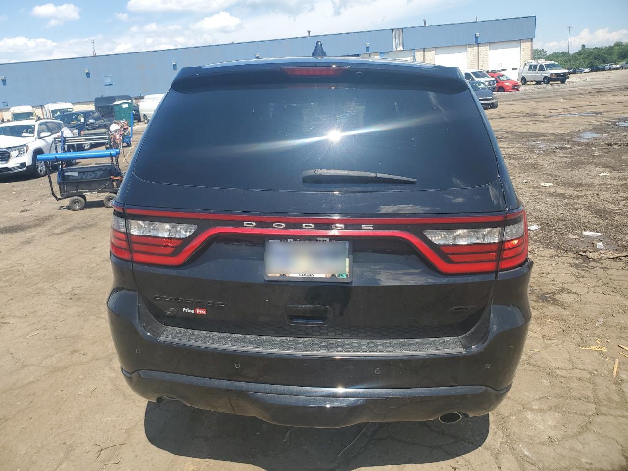 2020 Dodge Durango Gt VIN: 1C4RDJDG7LC433648 Lot: 63941365