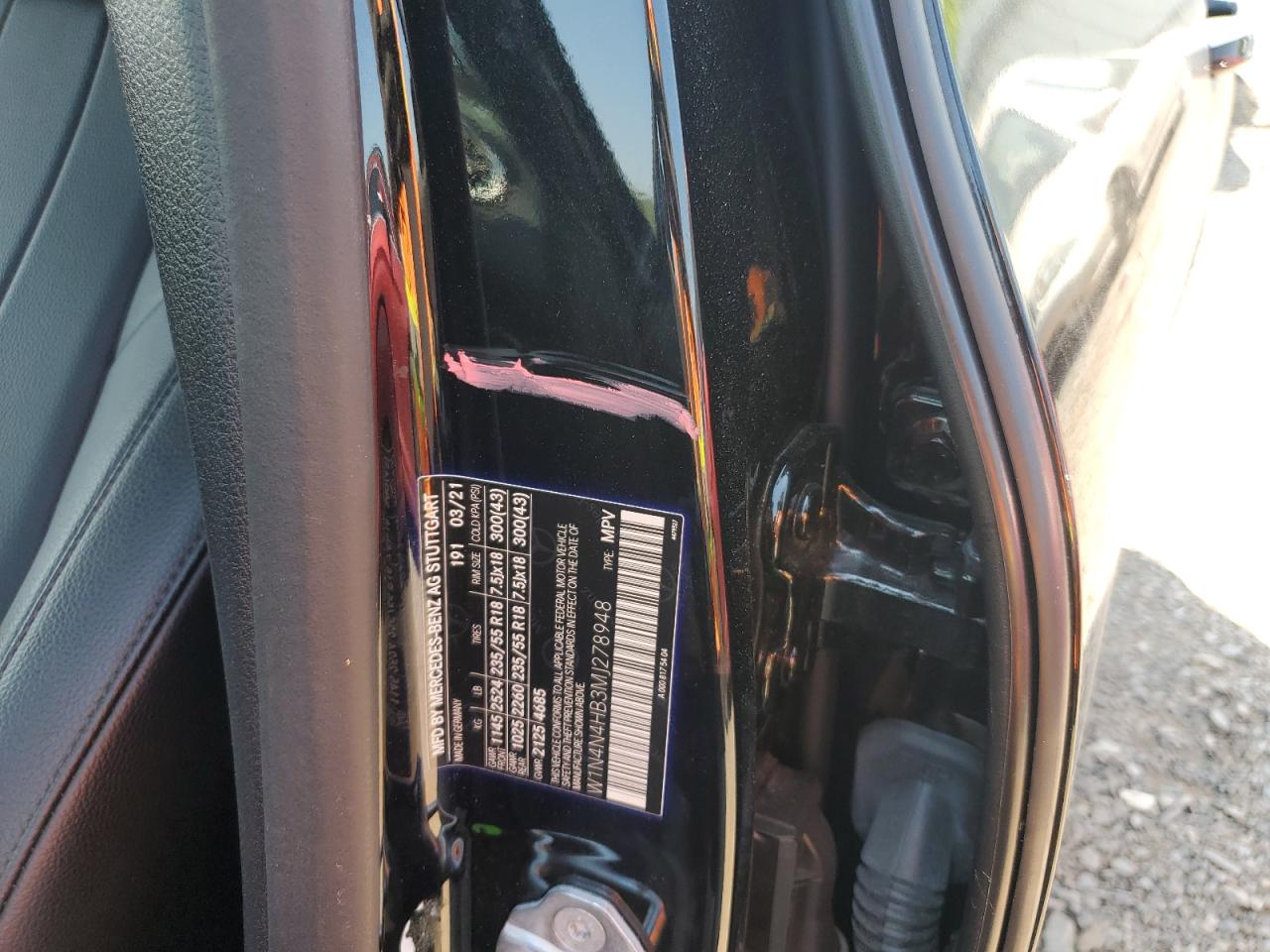 w1n4n4hb3mj278948 W1N4N4HB3MJ278948 2021 Mercedes-Benz Gla 250 4Matic
