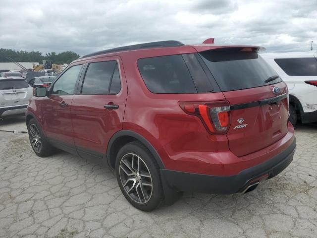 Parquets FORD EXPLORER 2017 Czerwony