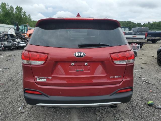  KIA SORENTO 2017 Красный