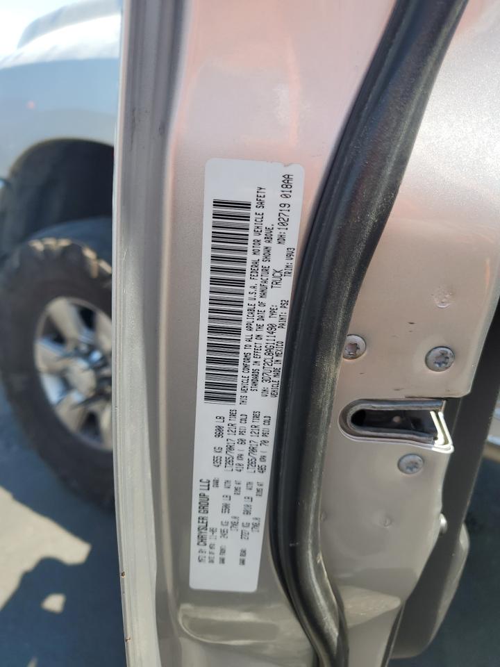 2010 Dodge Ram 2500 VIN: 3D7UT2CL8AG111490 Lot: 64567695