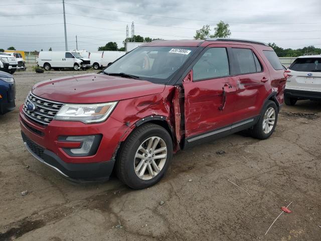 Parquets FORD EXPLORER 2017 Czerwony