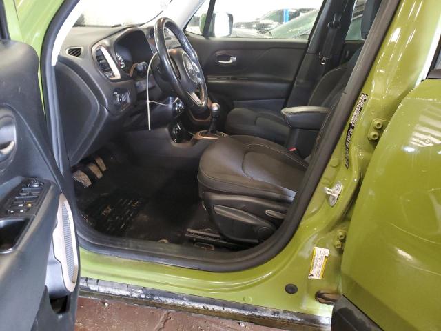  JEEP RENEGADE 2016 Green