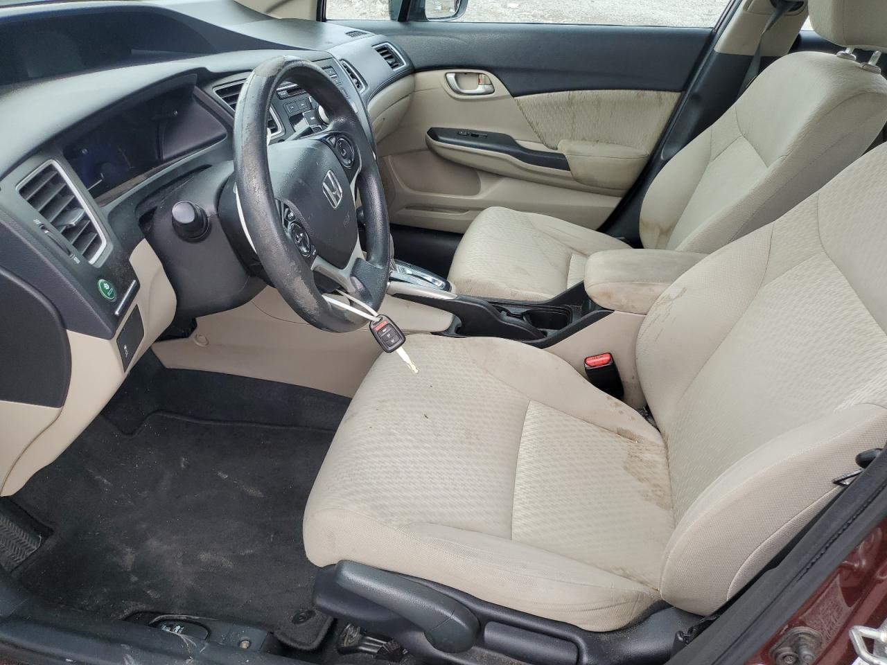 2015 Honda Civic Lx VIN: 19XFB2F5XFE105373 Lot: 64726655