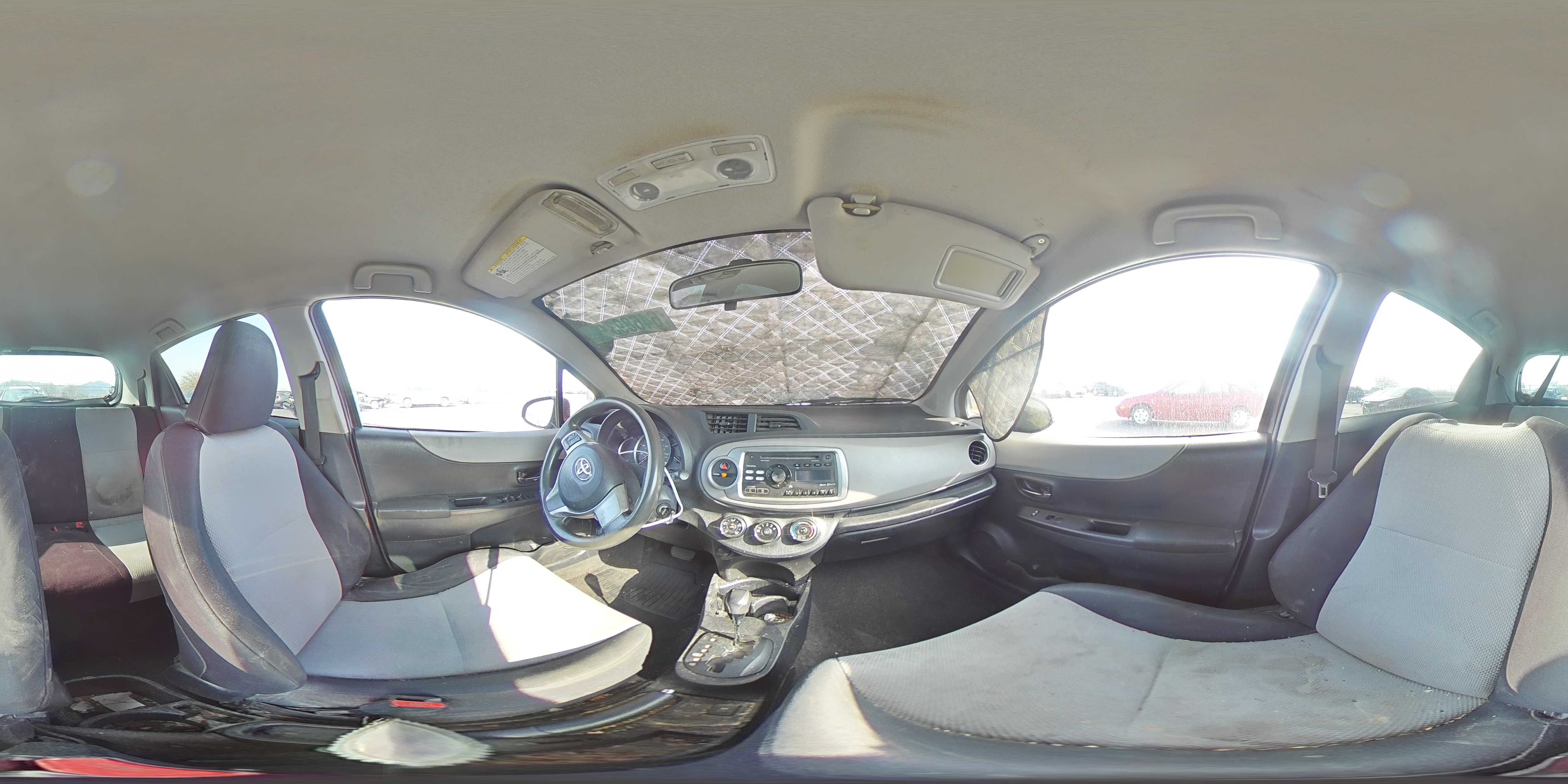 2014 Toyota Yaris VIN: JTDKTUD33ED594157 Lot: 64689315
