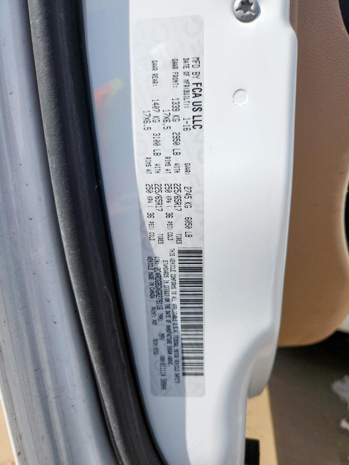 2016 Dodge Grand Caravan Se VIN: 2C4RDGBGXGR279116 Lot: 63760745