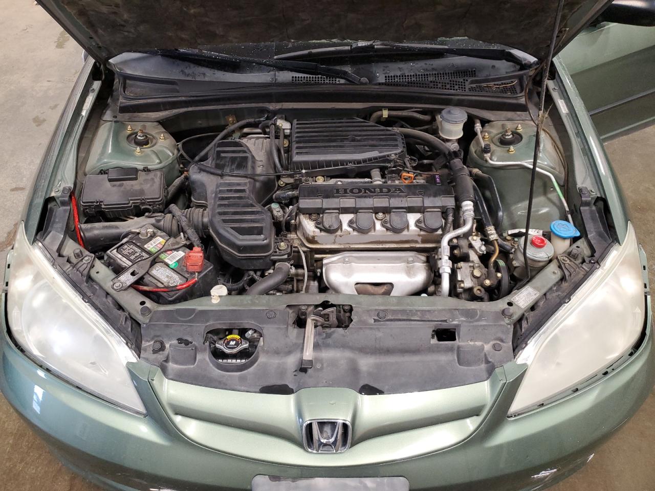 2004 Honda Civic Dx Vp VIN: 2HGES16304H621409 Lot: 64472075