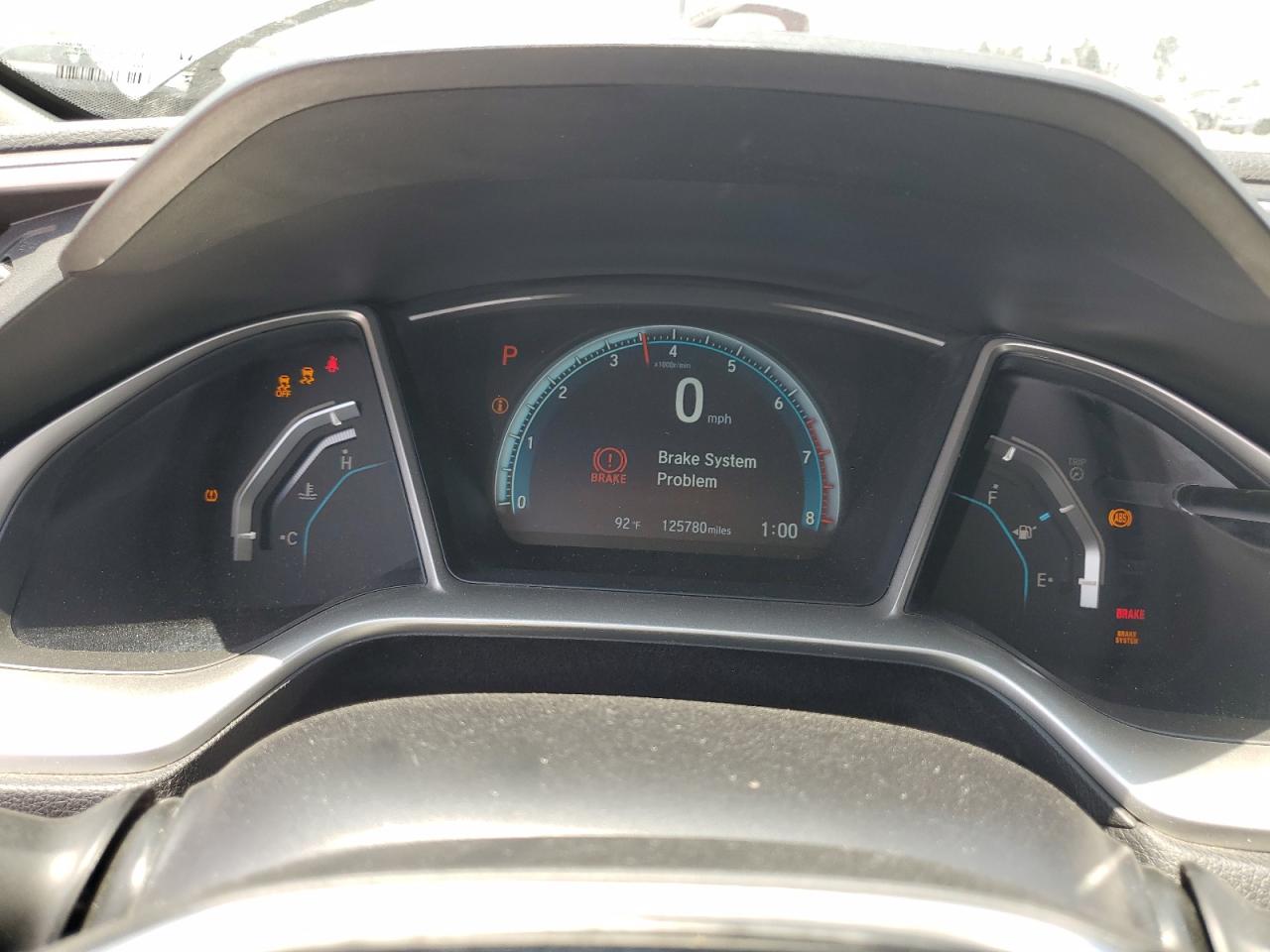 2HGFC1F38GH658665 HONDA CIVIC 2016