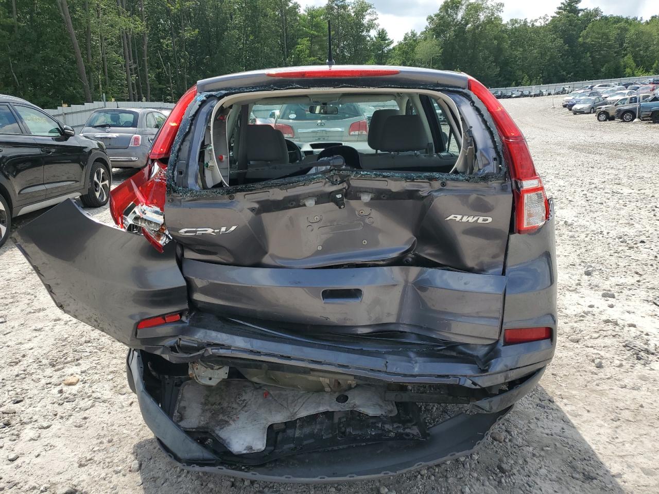 2015 Honda Cr-V Lx VIN: 2HKRM4H32FH607160 Lot: 63682535