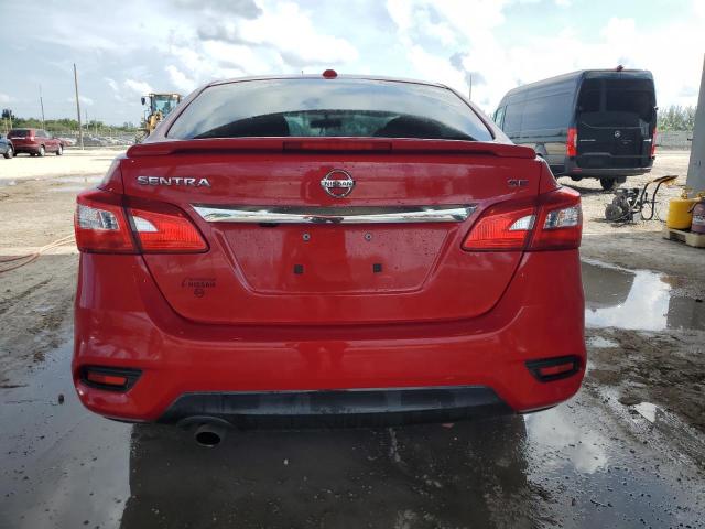 Sedans NISSAN SENTRA 2016 Red