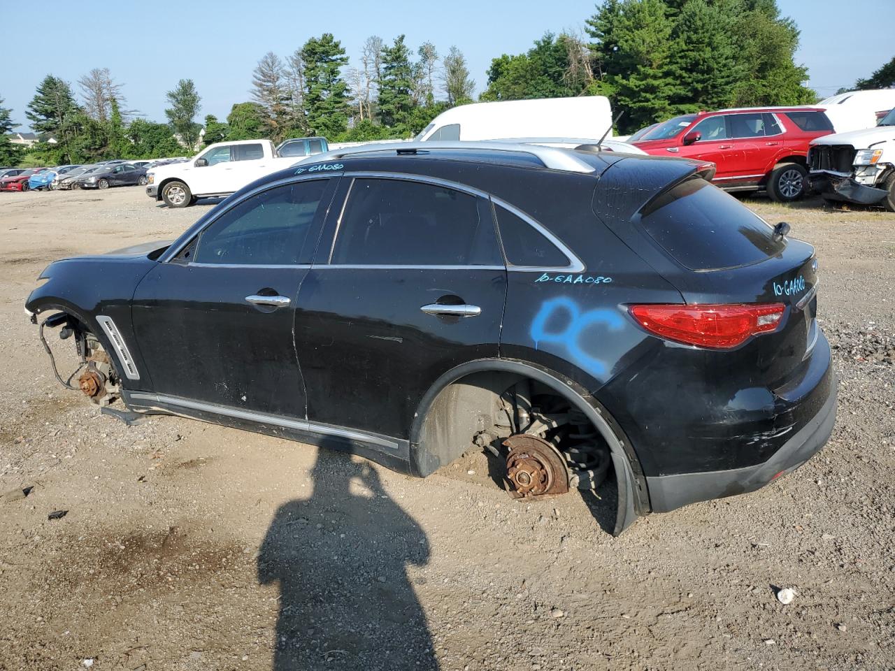 2010 Infiniti Fx35 VIN: JN8AS1MWXAM855466 Lot: 66069475