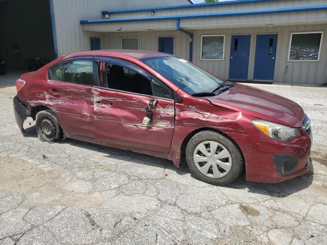  SUBARU IMPREZA 2014 Maroon