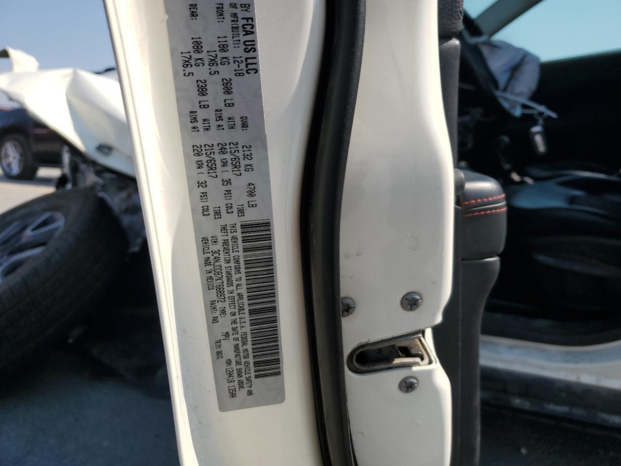 3c4njddb7kt668972 3C4NJDDB7KT668972 2019 Jeep Compass Trailhawk