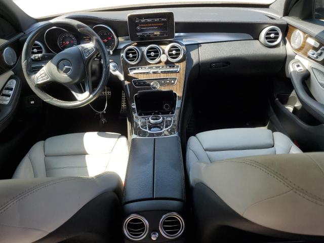  MERCEDES-BENZ C-CLASS 2017 Burgundy