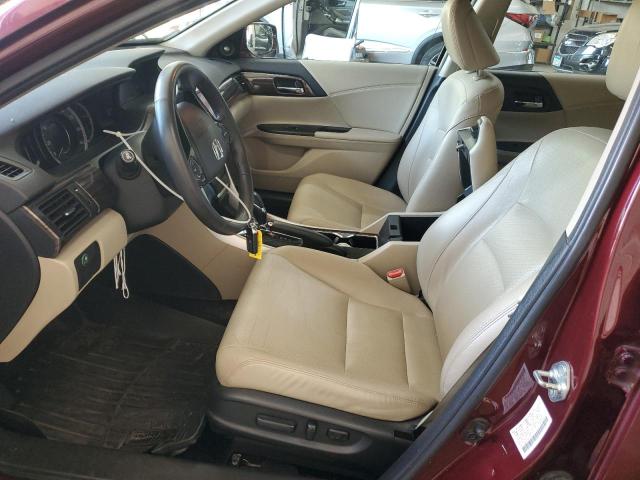  HONDA ACCORD 2016 Maroon