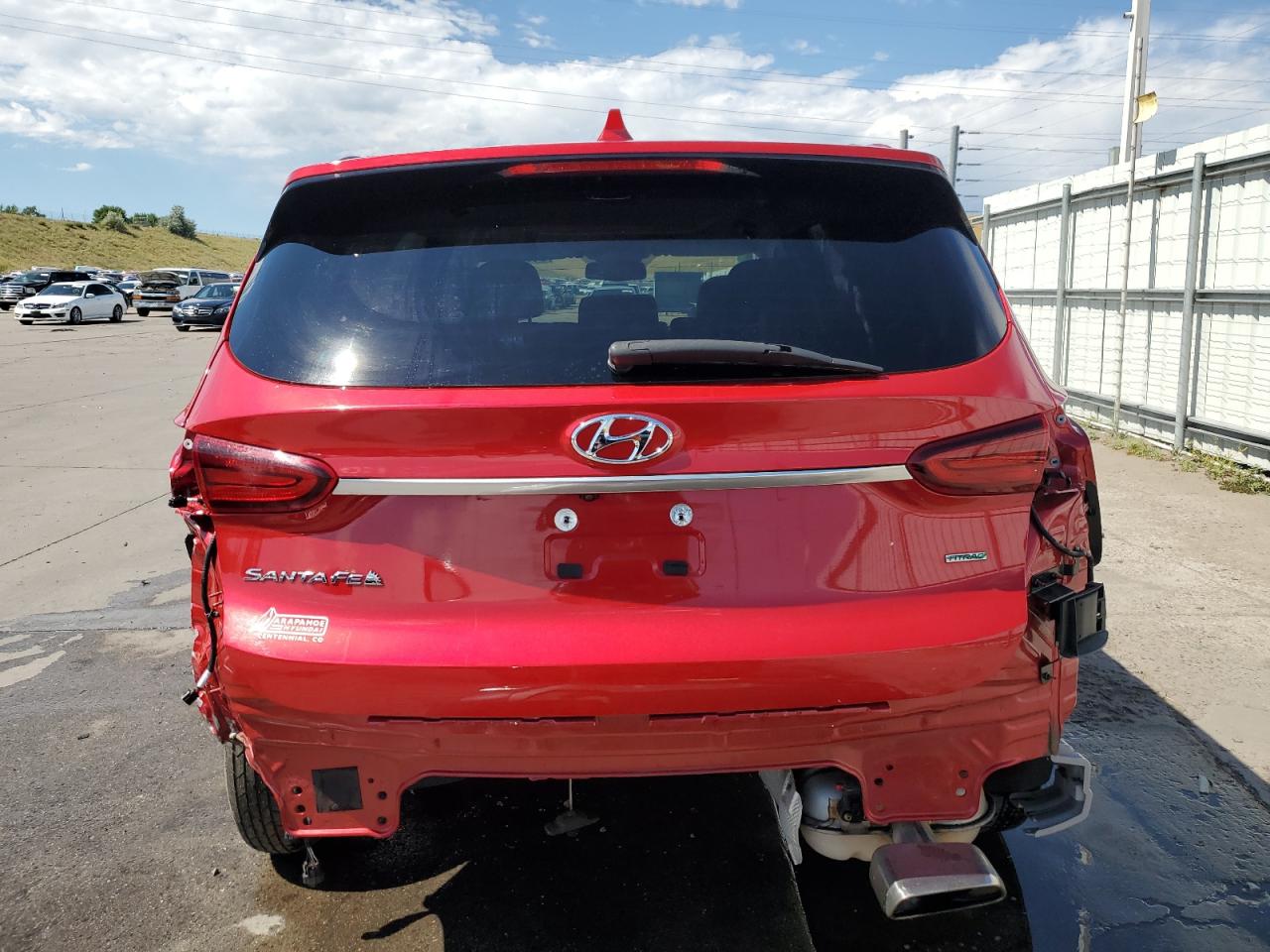 2020 Hyundai Santa Fe Sel VIN: 5NMS3CAD2LH213989 Lot: 64459585