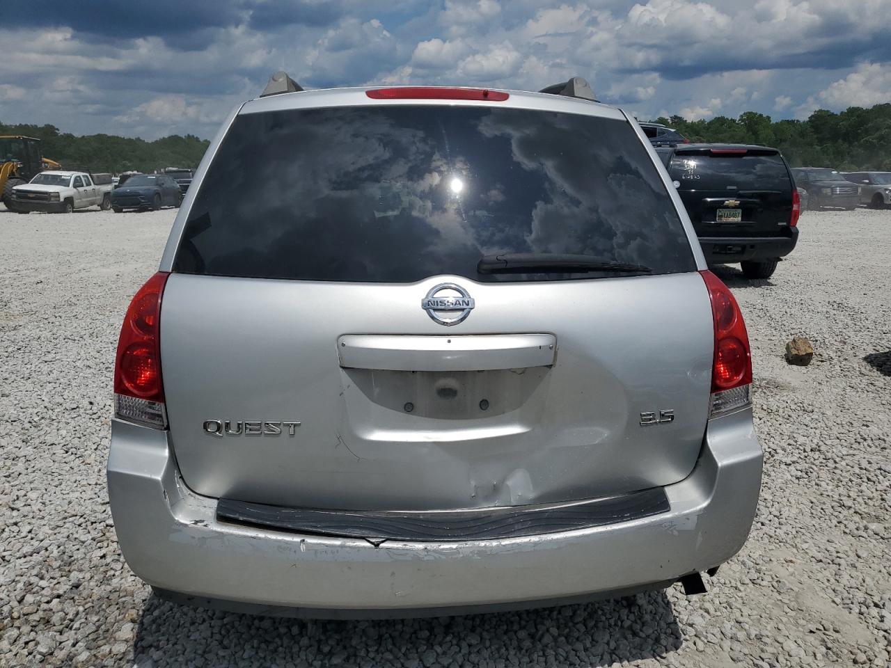 2005 Nissan Quest S VIN: 5N1BV28U75N129470 Lot: 61971655