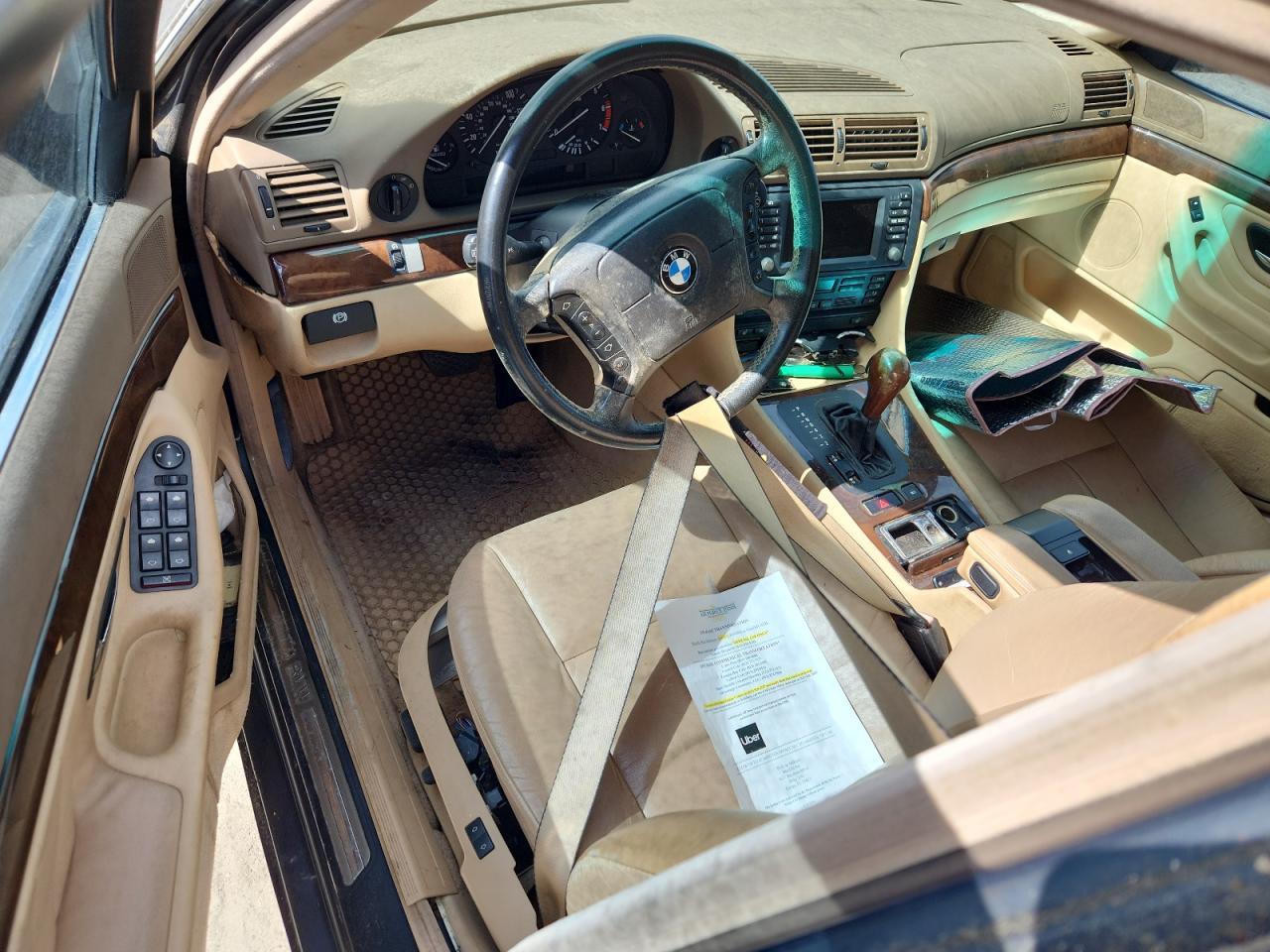 2001 BMW 740 Il VIN: WBAGH83441DP27735 Lot: 62614275