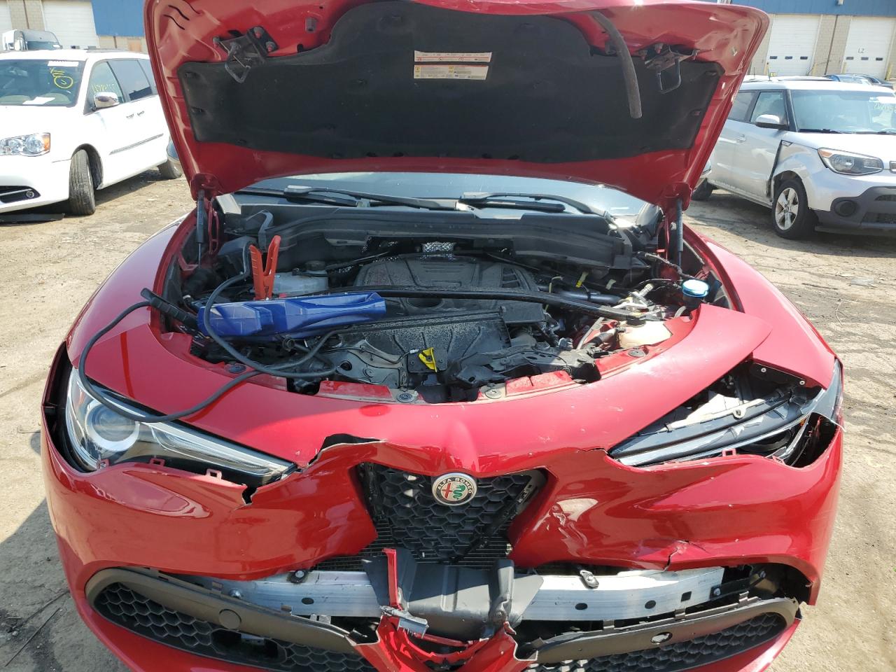 2019 Alfa Romeo Stelvio VIN: ZASPAKAN7K7C58762 Lot: 66409745