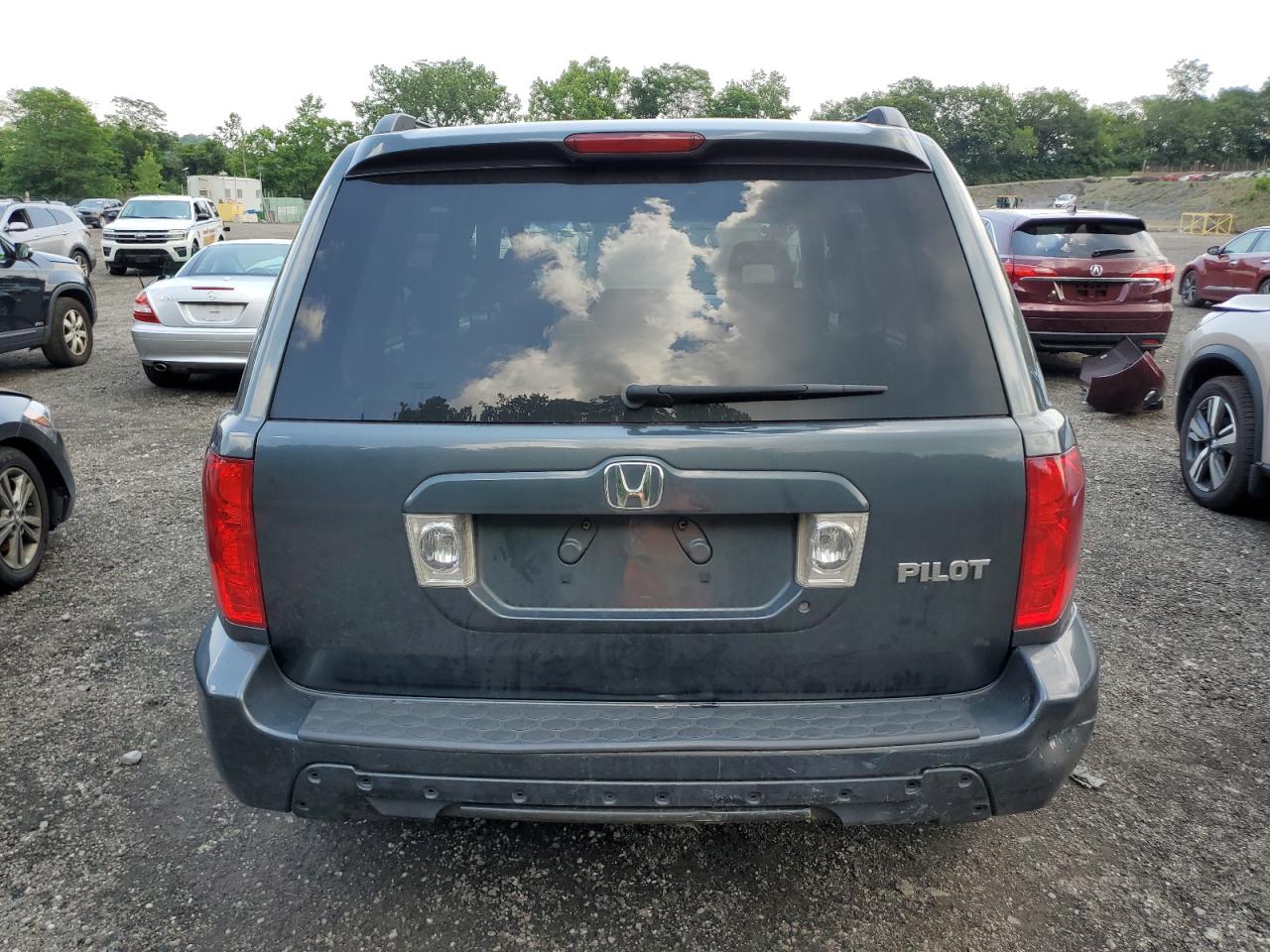 2005 Honda Pilot Exl VIN: 5FNYF18595B039282 Lot: 63324355