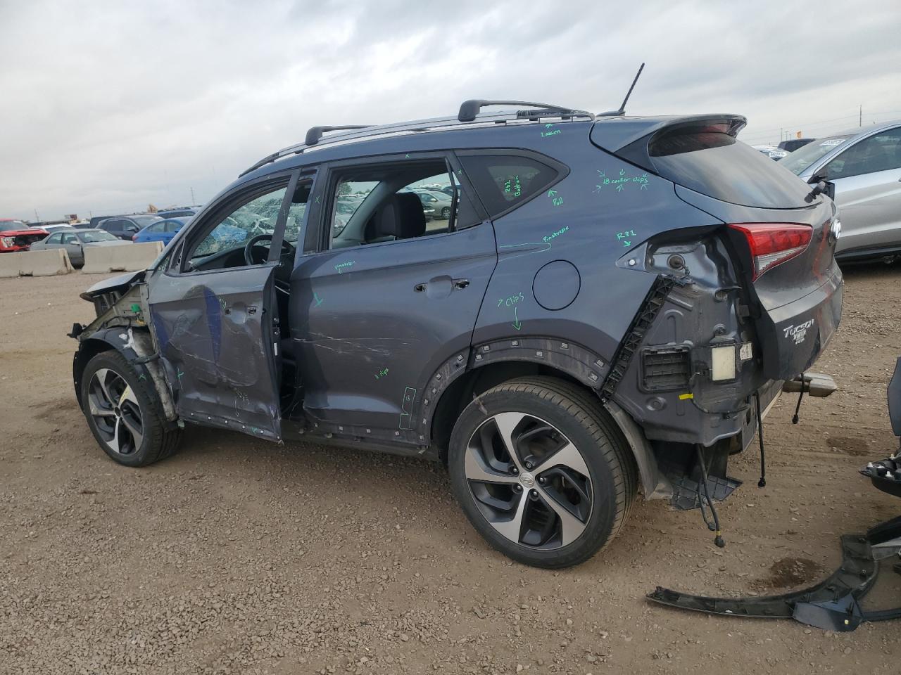 2017 Hyundai Tucson Limited VIN: KM8J3CA20HU394953 Lot: 65123725