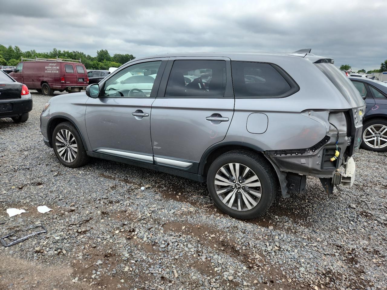 2019 Mitsubishi Outlander Es VIN: JA4AD2A34KZ053760 Lot: 64562245