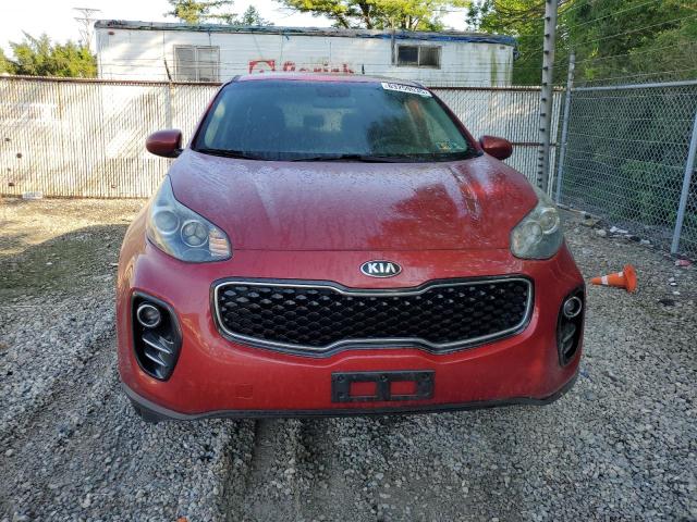Parquets KIA SPORTAGE 2017 Czerwony
