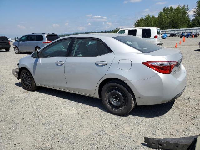  TOYOTA COROLLA 2014 Srebrny