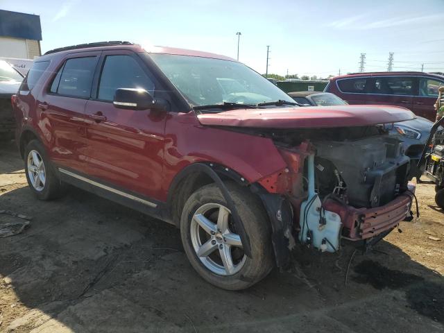 Parquets FORD EXPLORER 2016 Czerwony