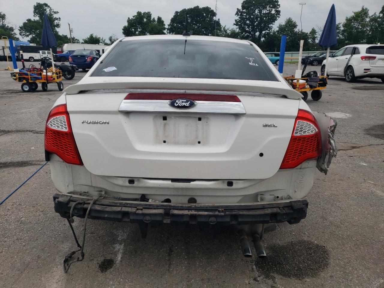 2012 Ford Fusion Sel VIN: 3FAHP0JA4CR395154 Lot: 64944495