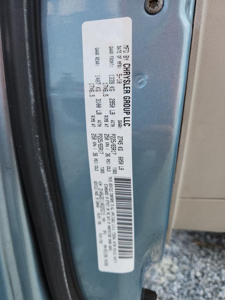 2010 Volkswagen Routan Se VIN: 2V4RW3D11AR325215 Lot: 63534525