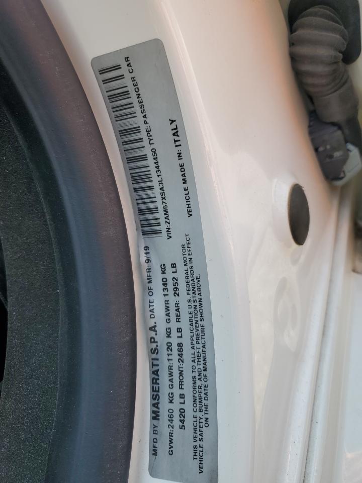 zam57xsa3l1344450 ZAM57XSA3L1344450 2020 Maserati Ghibli