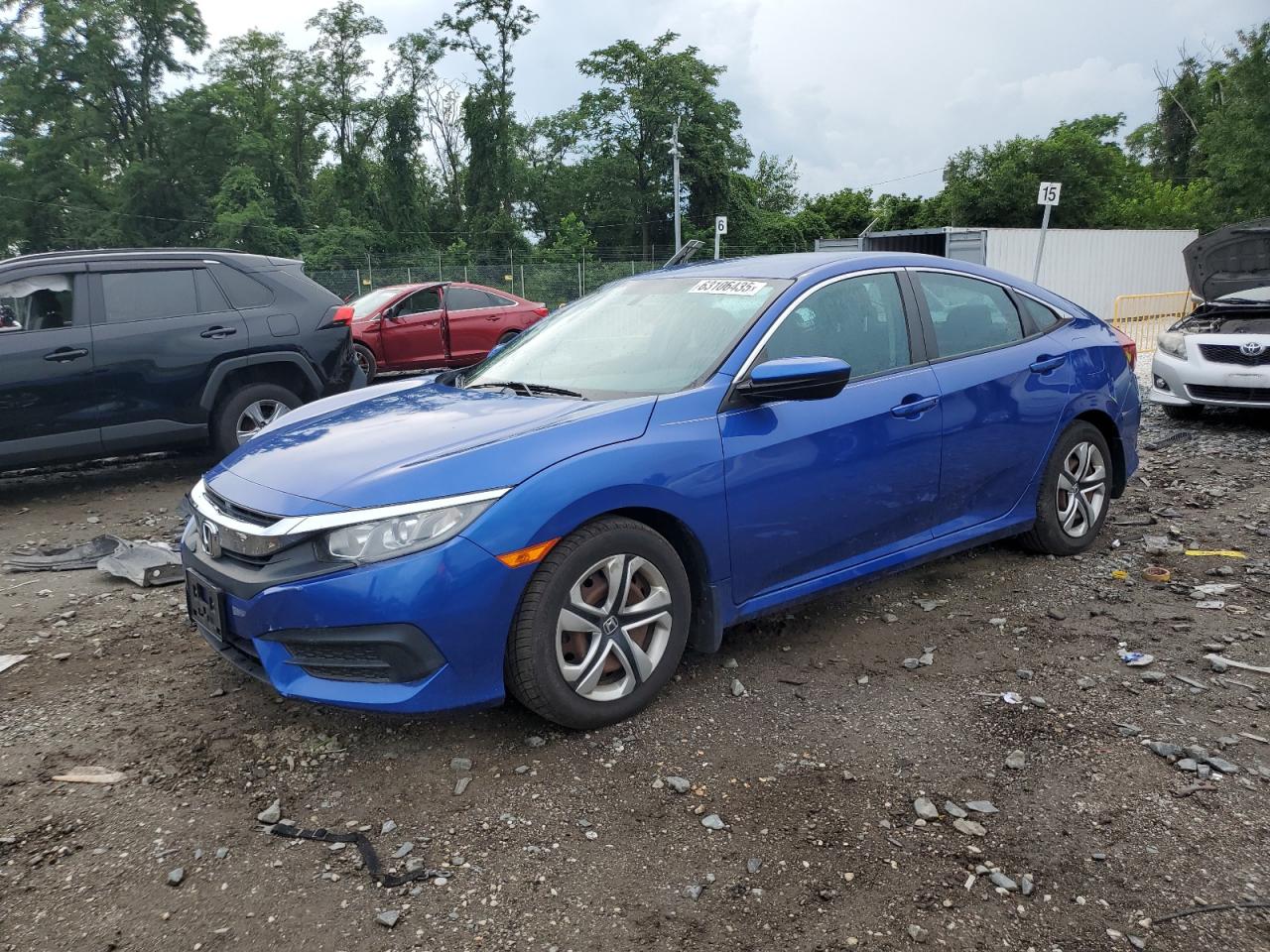 2016 Honda Civic Lx 19XFC2F58GE245579 photo #1