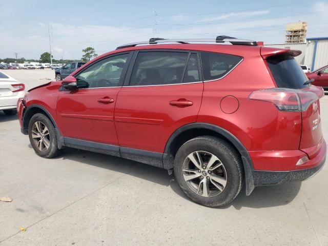 Parquets TOYOTA RAV4 2017 Czerwony