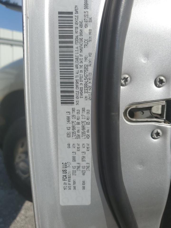 2017 Ram 3500 Slt VIN: 3C63RRHL5HG775852 Lot: 64628415