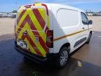 2021 PEUGEOT PARTNER PR for sale at Copart PETERLEE
