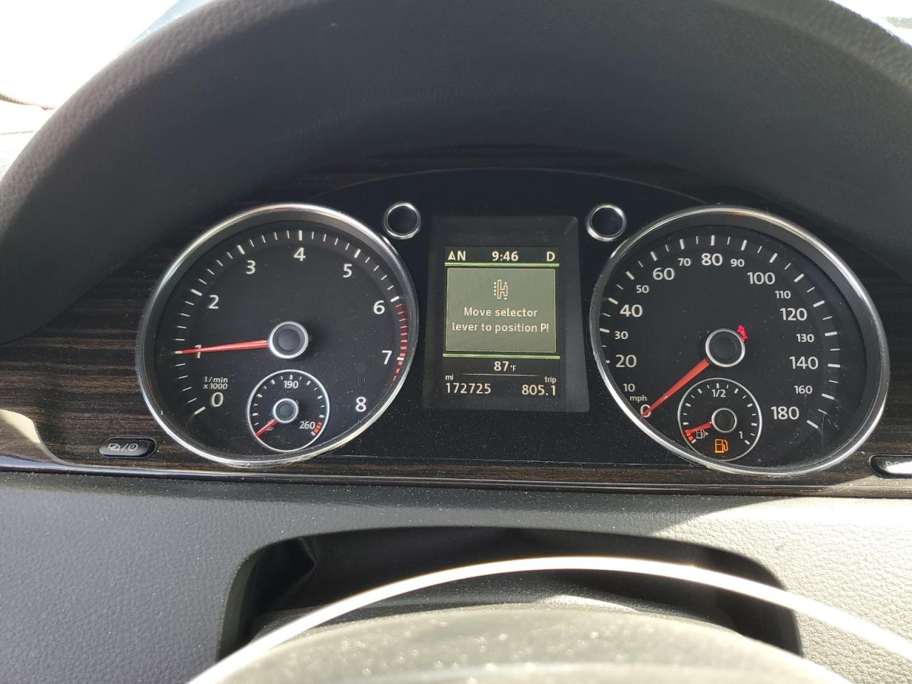 2013 Volkswagen Cc Vr6 4Motion VIN: WVWGU7AN0DE529270 Lot: 63333555