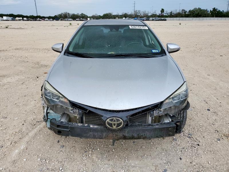  TOYOTA COROLLA 2017 Серебристый