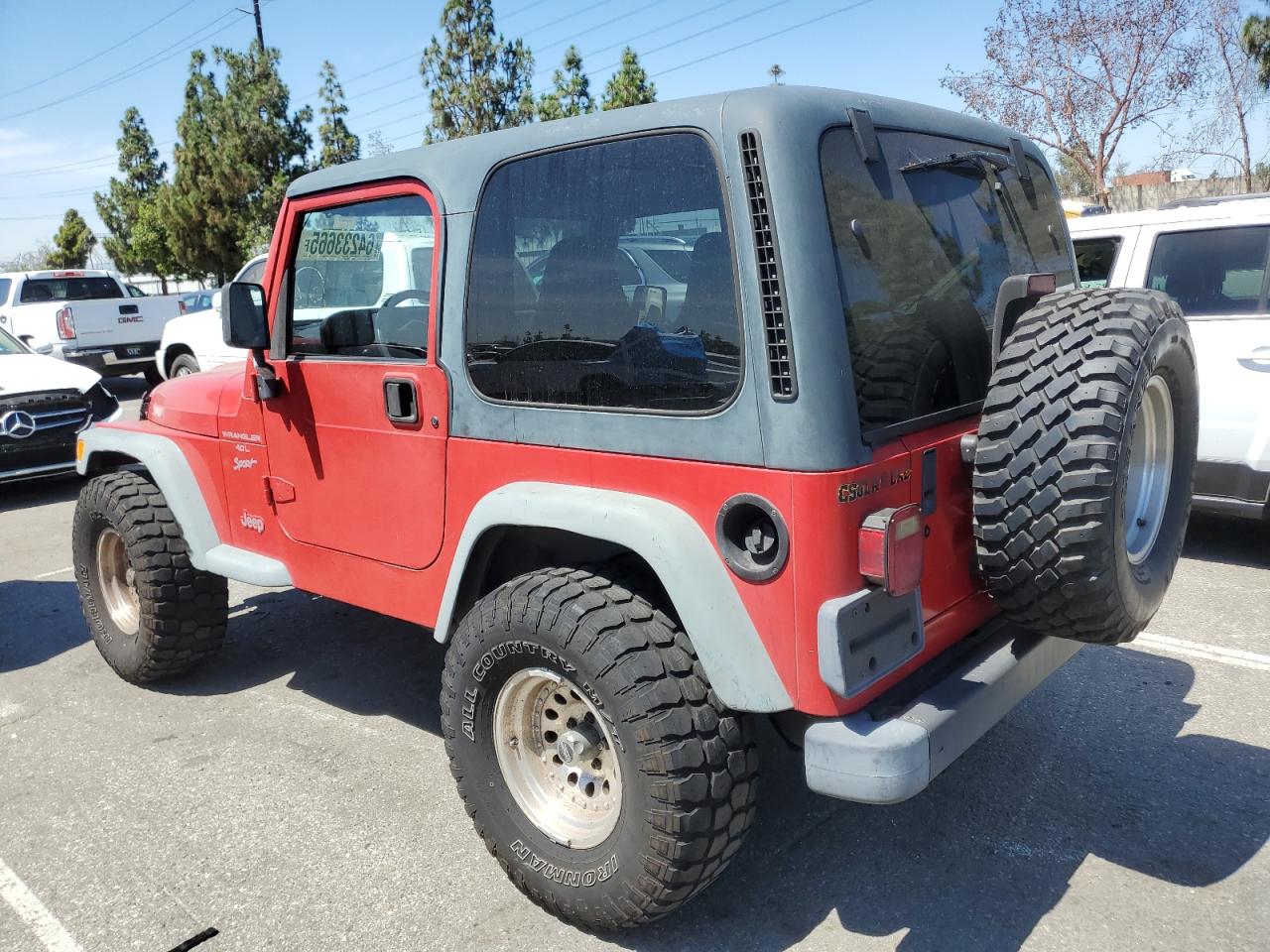 1999 Jeep Wrangler / Tj Sport VIN: 1J4FY19S7XP401120 Lot: 64233665