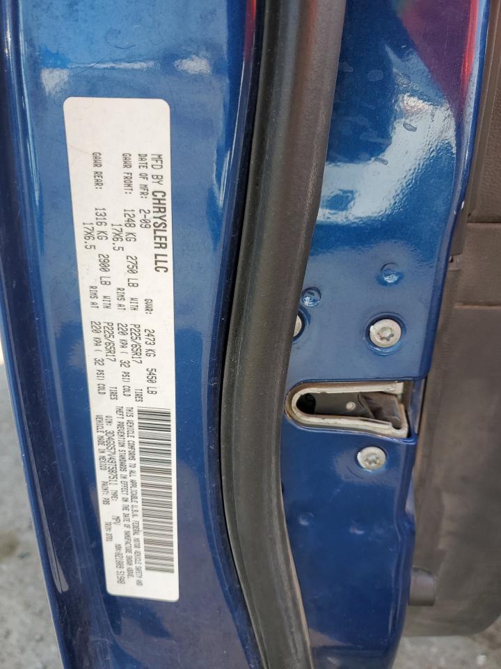 2009 Dodge Journey Sxt VIN: 3D4GG57V49T587511 Lot: 63526515