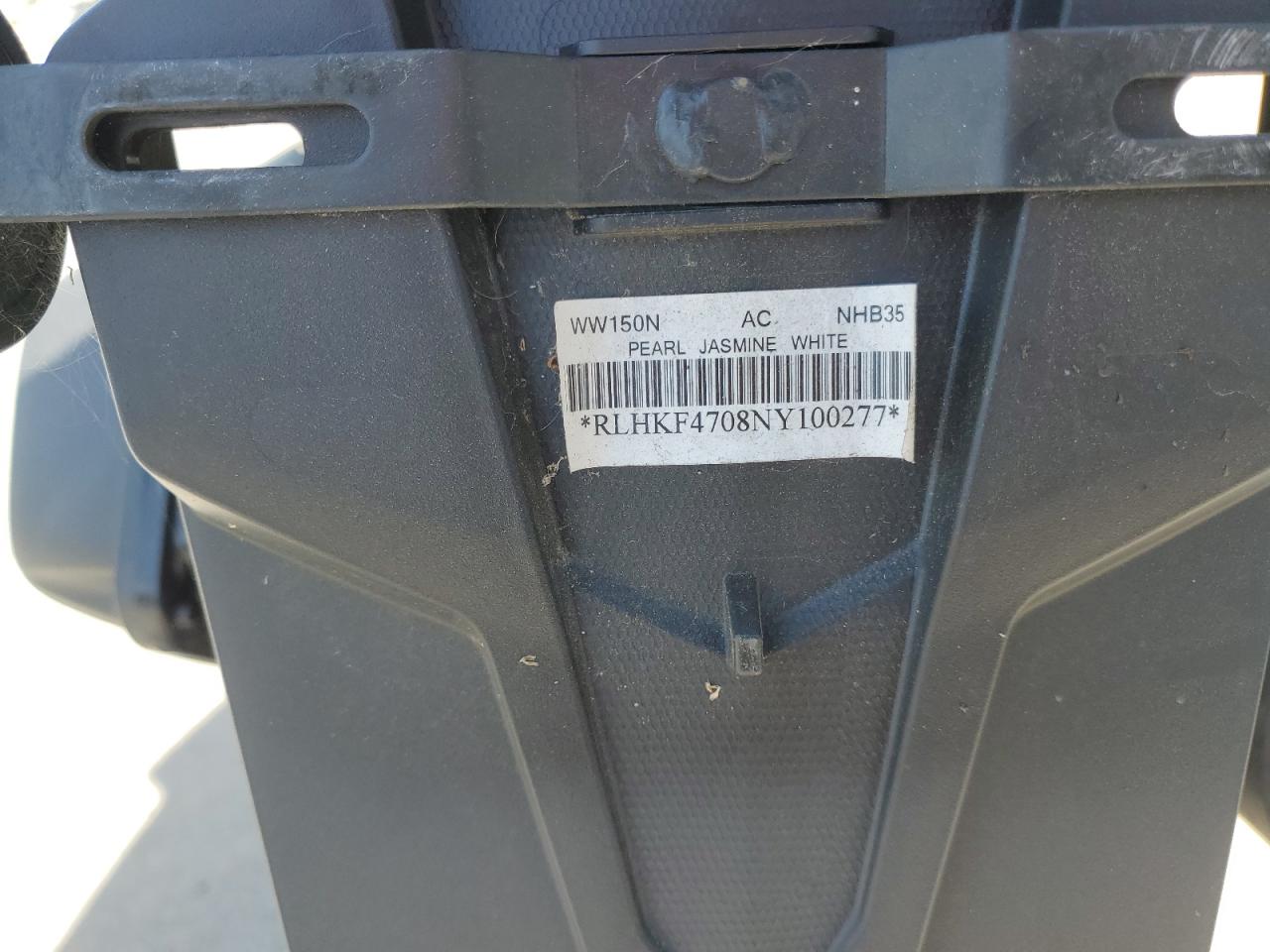 2022 Honda Ww150 VIN: RLHKF4708NY100277 Lot: 65968625