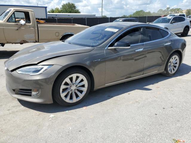 Hatchbacks TESLA MODEL S 2016 Gray