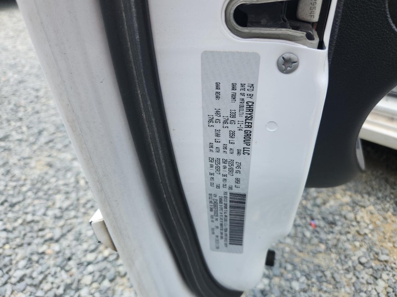 2015 Dodge Grand Caravan Se VIN: 2C4RDGBG5FR569228 Lot: 65081225