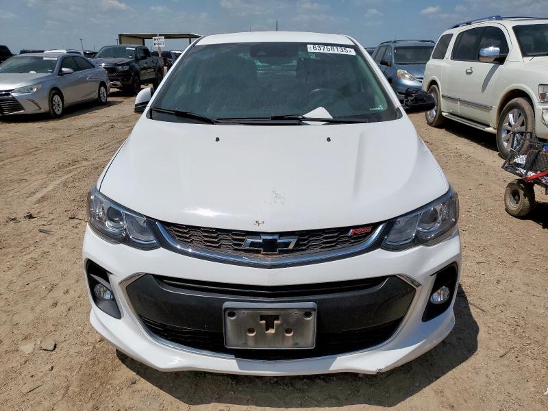  CHEVROLET SONIC 2018 Biały