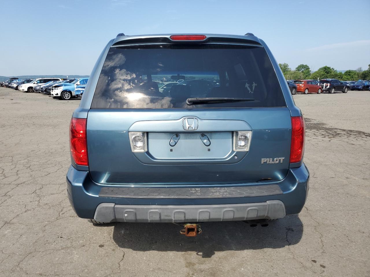 2005 Honda Pilot Ex VIN: 2HKYF18455H512748 Lot: 63251595